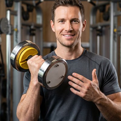 Disque musculation 